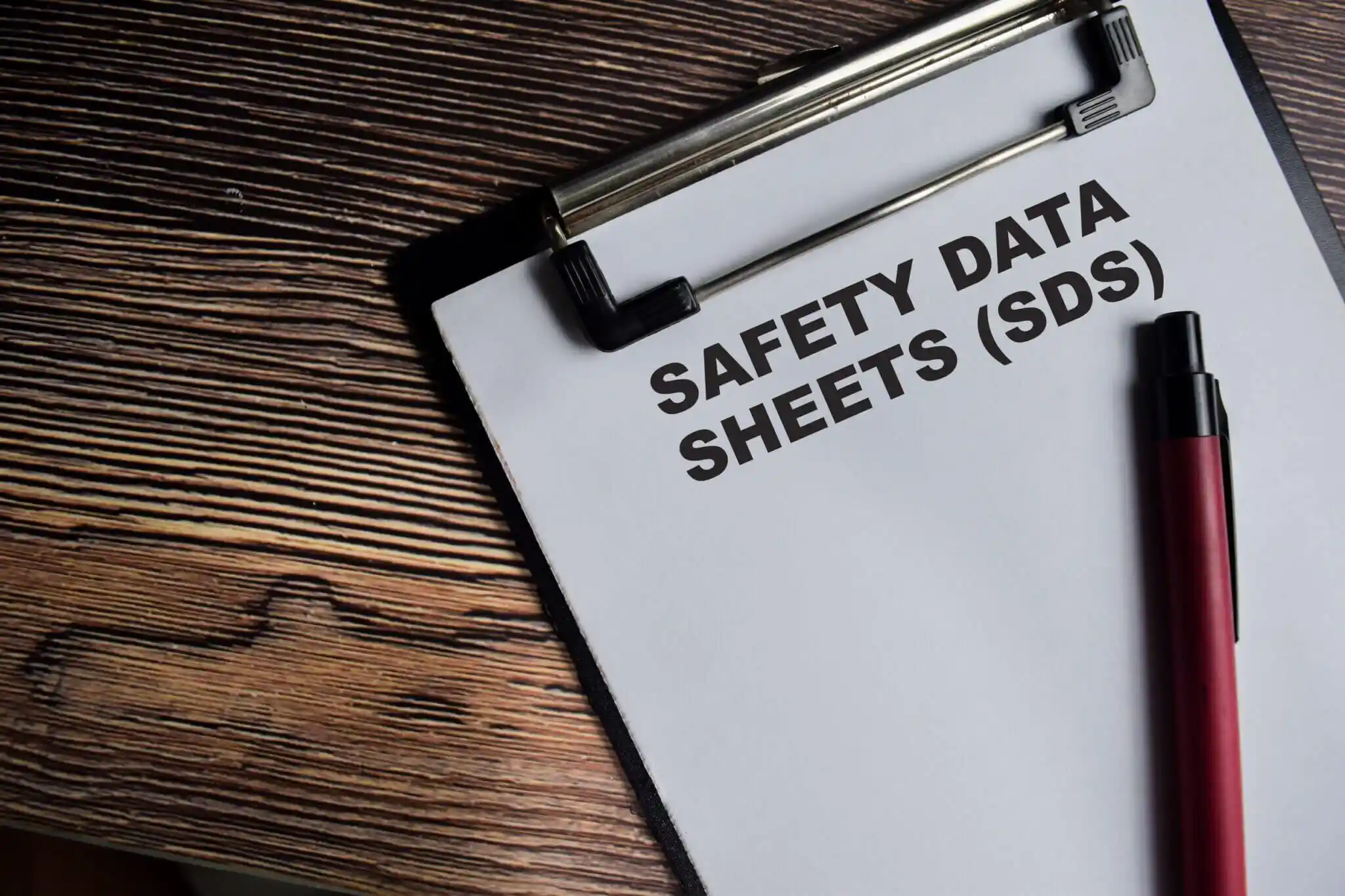 Safety Data Sheet management for compliance